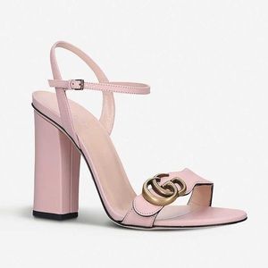 gucci pink heels